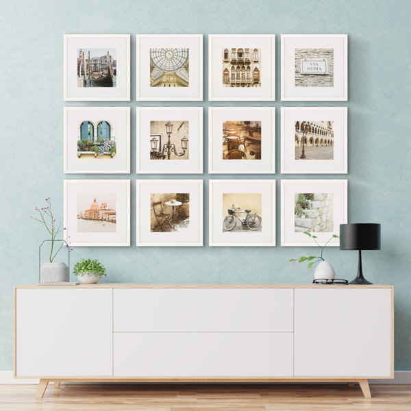 Latitude Run® Sotelo Wood Picture Frame Set of 12 & Reviews Wayfair